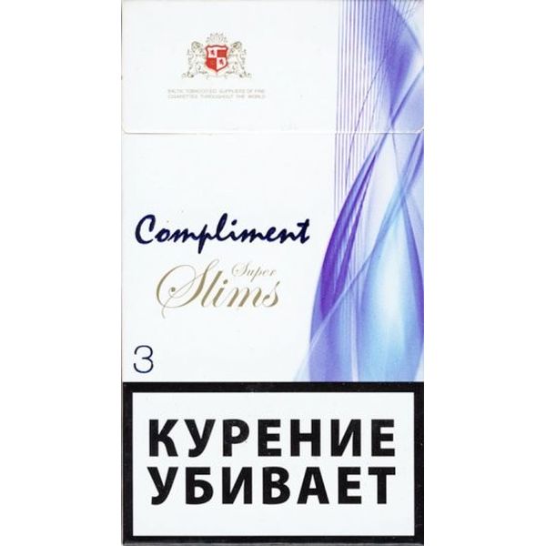 Сигареты с/ф COMPLIMENT 3 SS МТ купить в Твери по низкой цене | Интернет-магазин MonSmoke