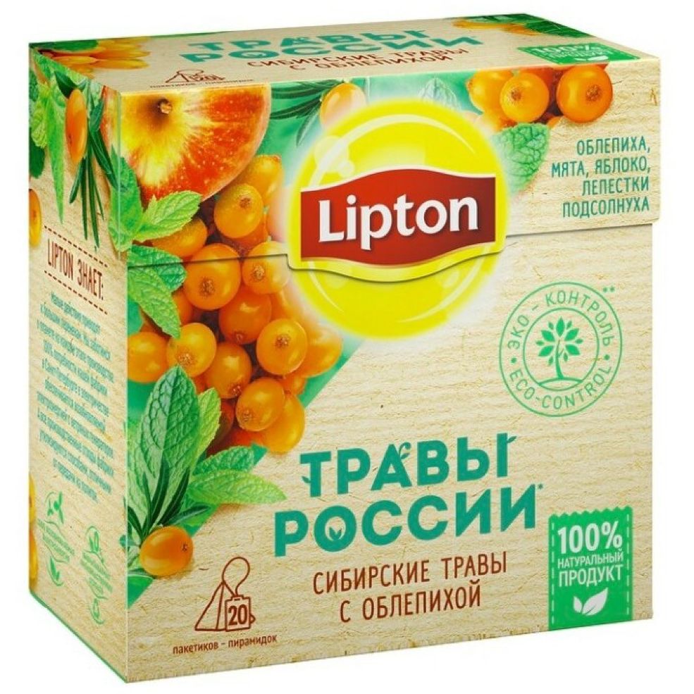 Купить чай россия. Липтон чай в пакетиках облепиха. Чай Липтон травяной. Lipton Сибирские травы с облепихой. Lipton напиток чайный травы России 40г.