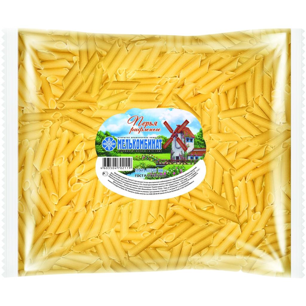 76973 перья рифленые 400гр *24 макаронные изделия мелькомбинат. Мак. Макаронные изделия мелькомбинат 400г рожки гр. Изд. "мелькомбинат" перья гладкие 900г.