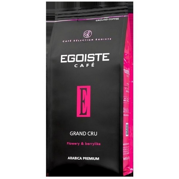 Egoiste grand cru. Кофе эгоист Гранд Крю 250г. Кофе эгоист Крю. Эгоист Гранд Крю. Egoiste Grand Cru кофе молотый полимерная упак 250г 1*12шт, шт.