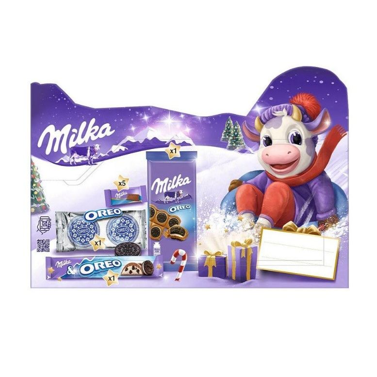 Набор милка. Milka набор Oreo 190 g. Milka подарочный набор ассорти Орео 190г. 