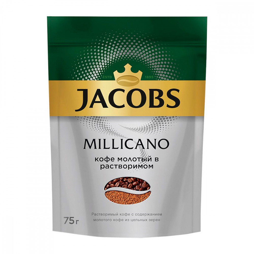 Jacobs кофе millic раст субл с доб 160г фото 55