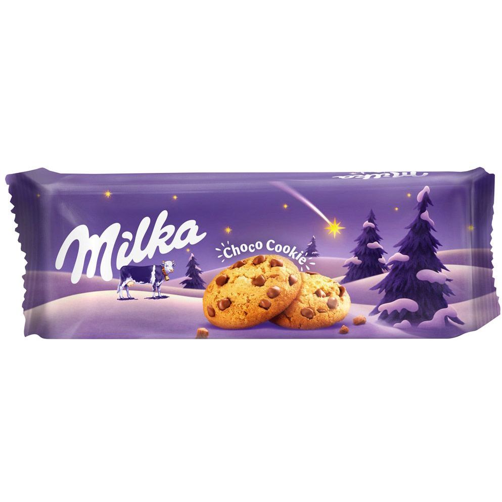 Milka на белом фоне