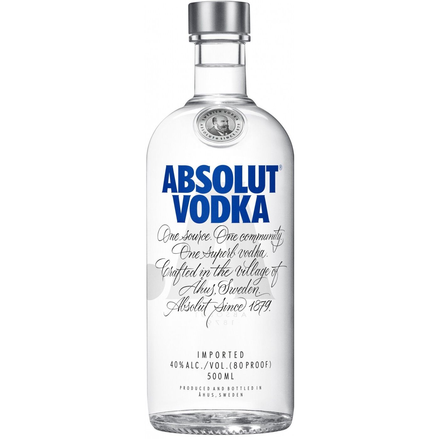 Купить оптом Водка Absolut, 40%, 0,5 л на MAY24