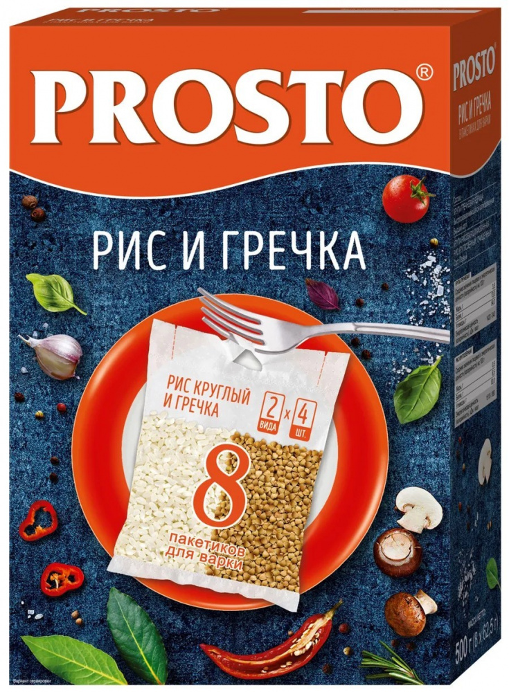 Крупа prosto гречневая 500г (8*62.5г). Prosto крупа перловая 500 г. Крупа гречневая prosto 8х62,5г. Крупа "prosto" ассорти круп 500гр.(2шт.).