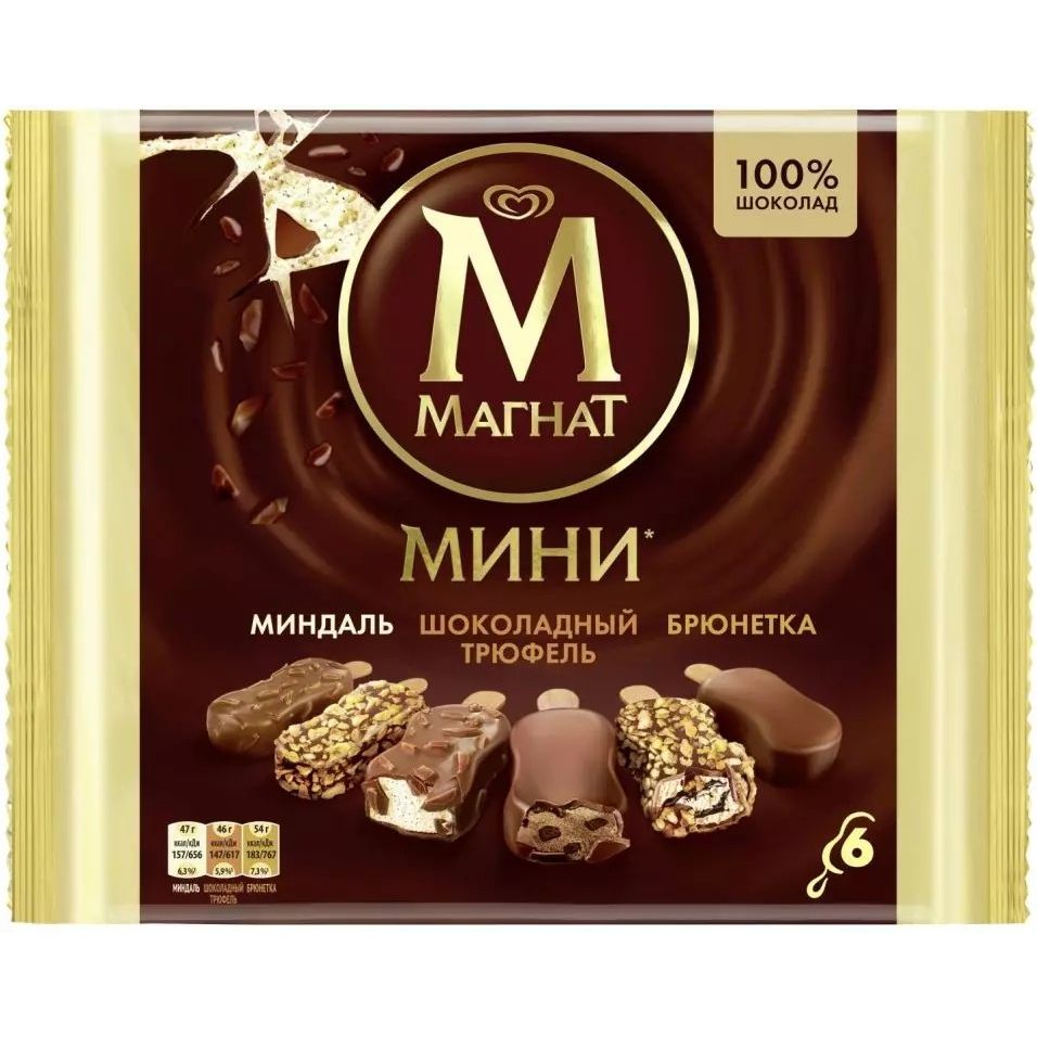 Мороженое Магнат мини мультипак 294г