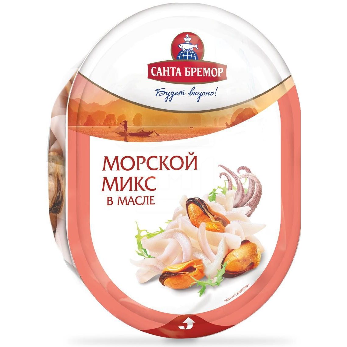 Купить оптом Коктейль из морепродуктов Санта Бремор 