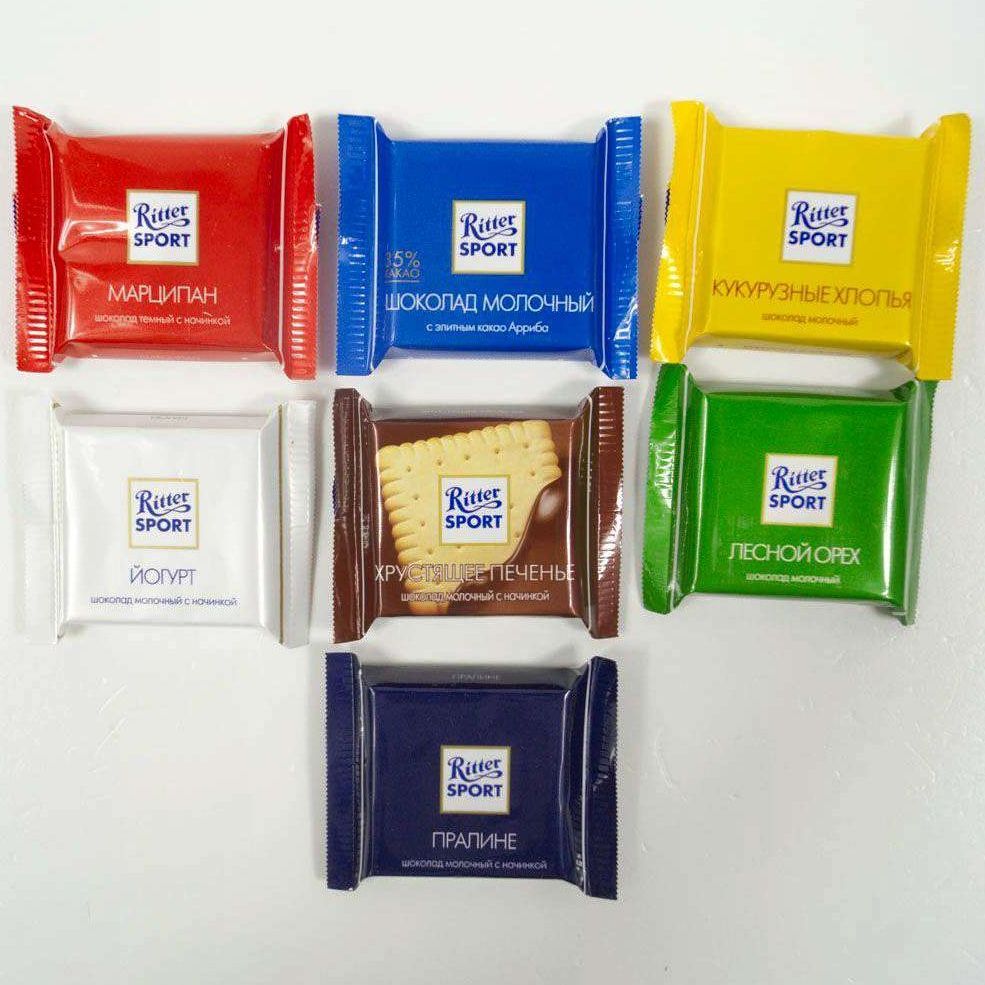 Купить оптом Шоколад молочный Ritter Sport 