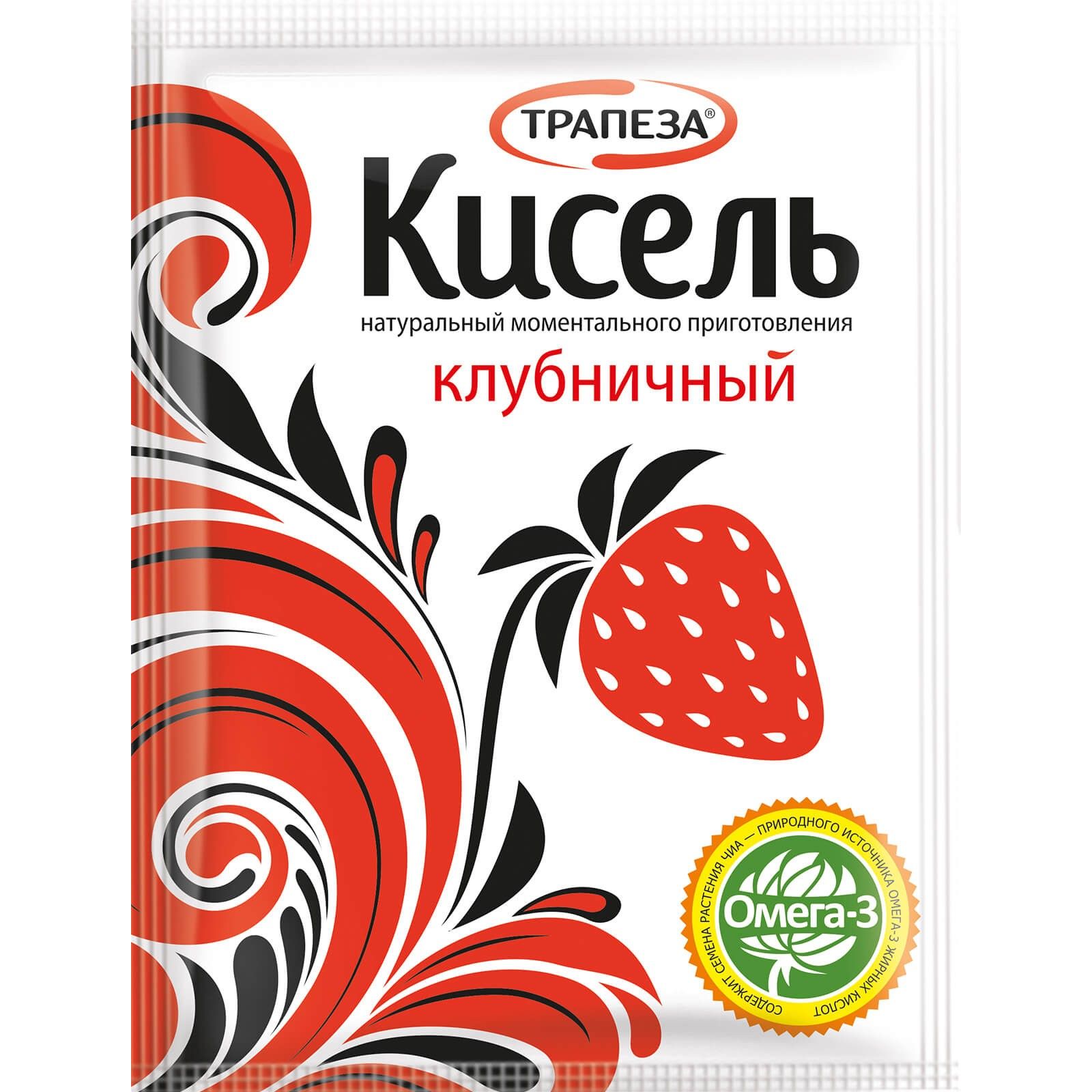 Естественно мгновенно. Кисель Трапеза. Кисель Трапеза клубника моментальный 20 г. Кисель клубничный. Кисель моментальный.