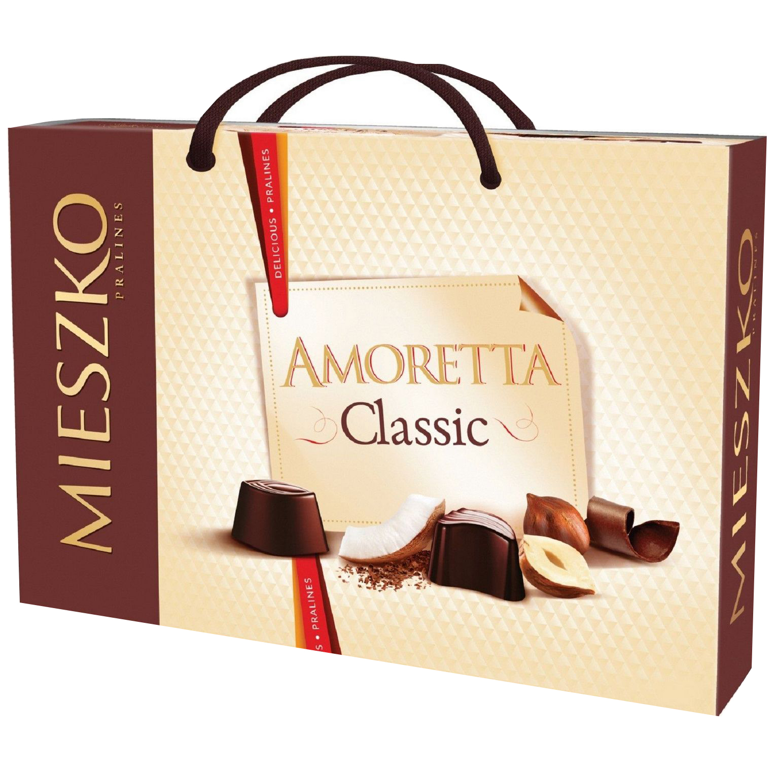 Конфеты шоколадные Mieszko Amoretta Classic ассорти 280 г