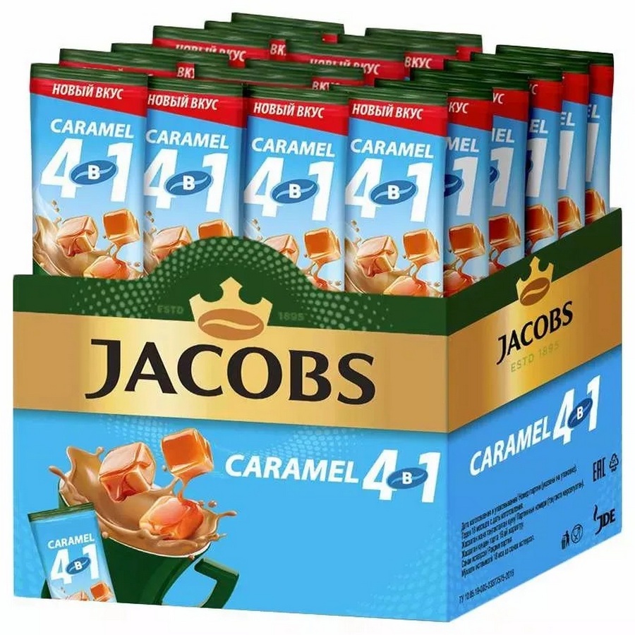 Jacobs кофе caramel с ар карам раст 95г фото 49