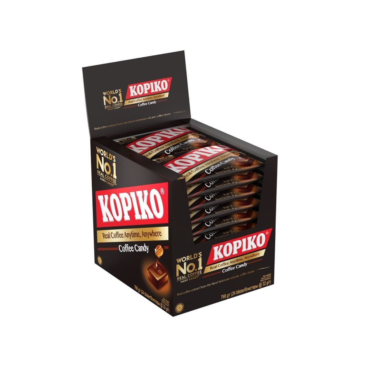 Леденцы Kopiko Coffee Candy Blister 32г