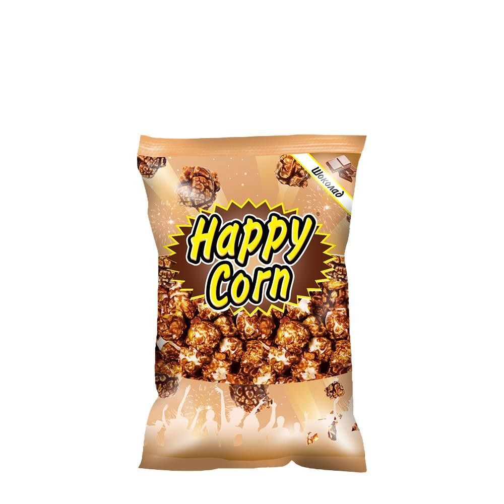 Happy corn. Воздушная кукуруза Happy Corn 80гр двойная карамель (1/30) (ЕВРОФУДС) М/уп. Попкорн Хэппи Корн. Холи Корн снеки. Воздушная кукуруза Happy Corn.