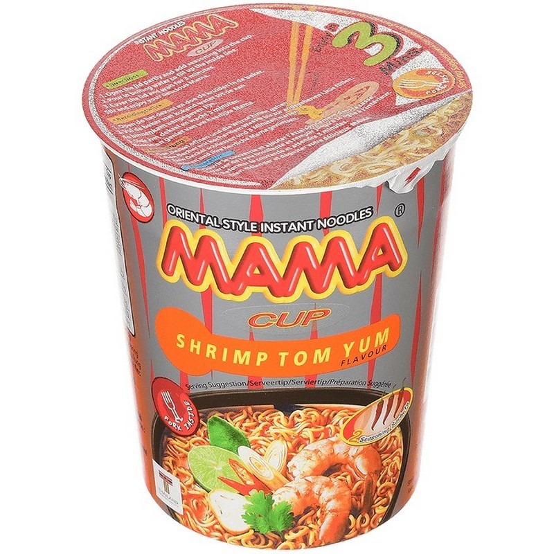 Мама джама отзывы. Лапша быстрого приготовления mama Tom Yam. Mama лапша тайская быстрого приготовления со вкусом кремовый том-ям 55 г. Mama БП лапша. Mama лапша тайская.