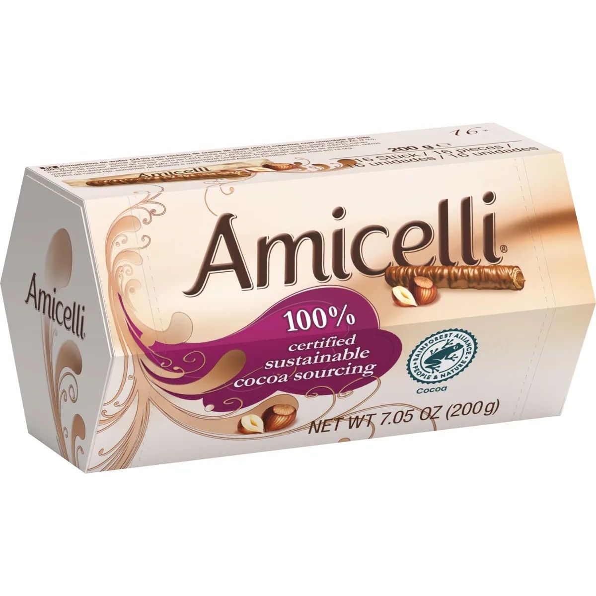 Трубочки Amicelli 150г