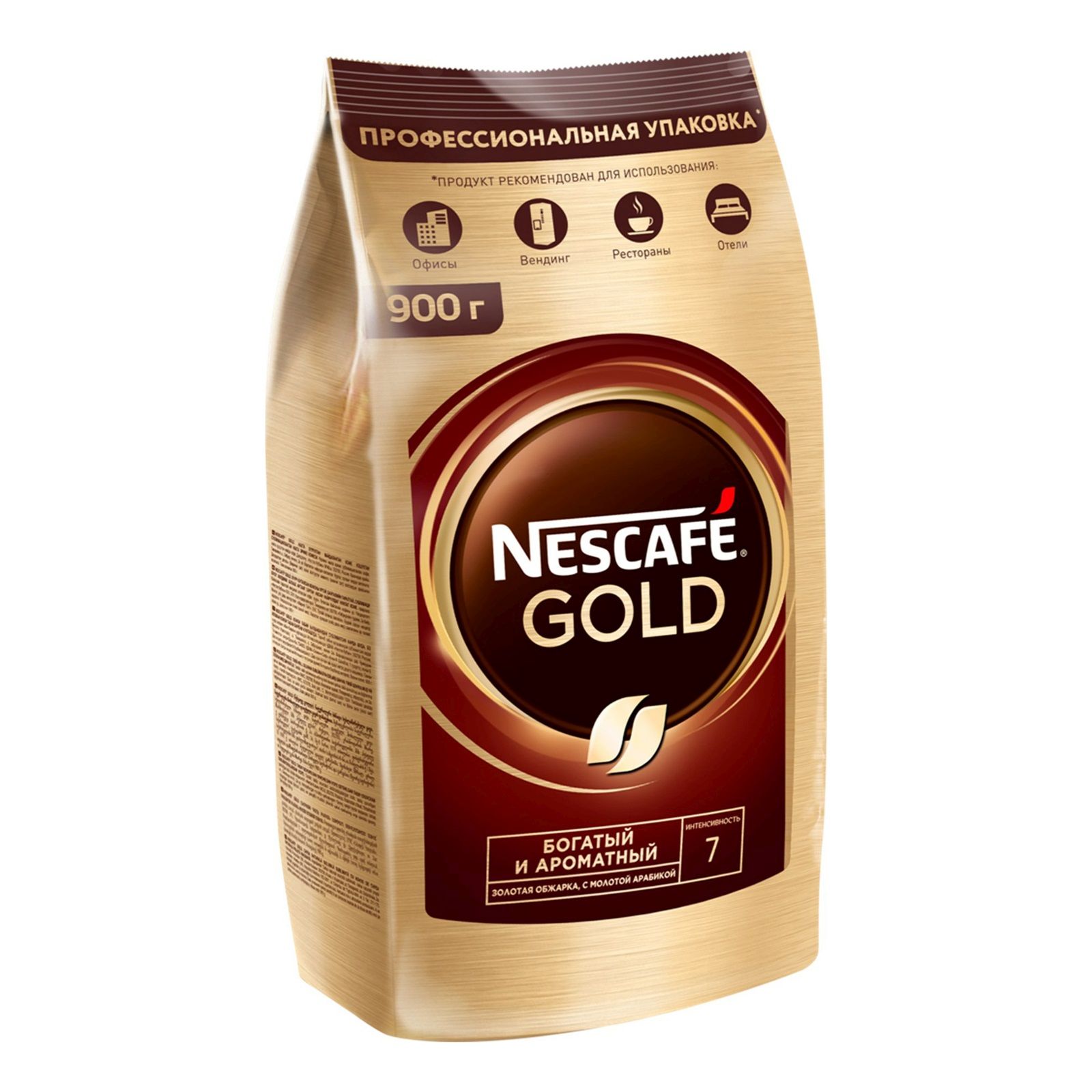 Nescafe gold растворимый 900