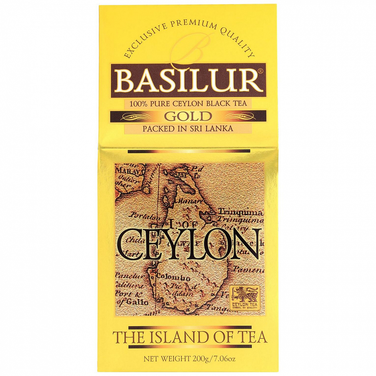 <b>Чай</b> черный <b>Basilur</b> &quot;The island of <b>tea</b> Gold&quot;, листовой, 200 г.